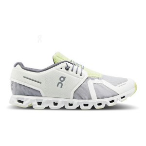 Men's On Running Cloud 5 Push Sneakers Grey / Yellow | UAE_ON8563