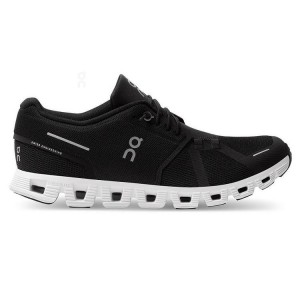 Men's On Running Cloud 5 Sneakers Black / White | UAE_ON8251