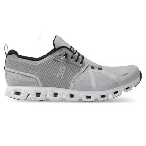 Men's On Running Cloud 5 Waterproof Sneakers Grey | UAE_ON8311