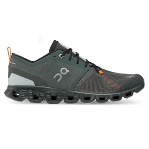 Men's On Running Cloud X 3 Shift Sneakers Olive | UAE_ON8887