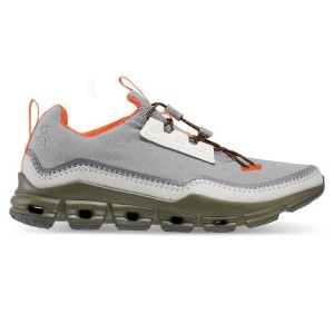 Men's On Running Cloudaway Sneakers Grey / Olive | UAE_ON8152