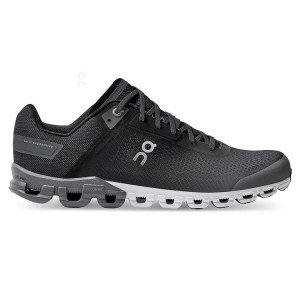 Men's On Running Cloudflow Road Running Shoes Grey | UAE_ON8266