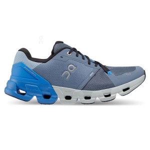 Men's On Running Cloudflyer 4 Road Running Shoes Blue | UAE_ON8518