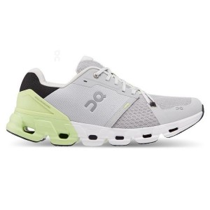 Men's On Running Cloudflyer 4 Road Running Shoes Grey / Yellow | UAE_ON8106