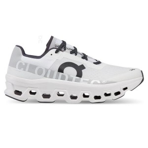 Men's On Running Cloudmonster Road Running Shoes White | UAE_ON8550