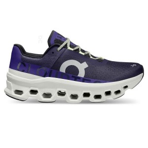 Men's On Running Cloudmonster Road Running Shoes Purple | UAE_ON9140