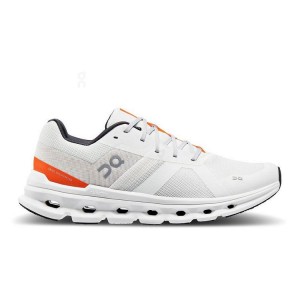 Men's On Running Cloudrunner Road Running Shoes White | UAE_ON8488