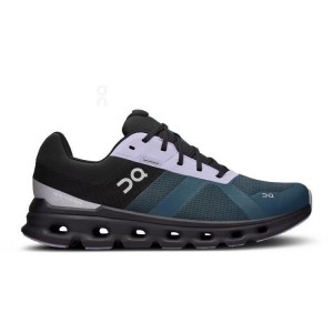 Men's On Running Cloudrunner Waterproof Road Running Shoes Green | UAE_ON8497