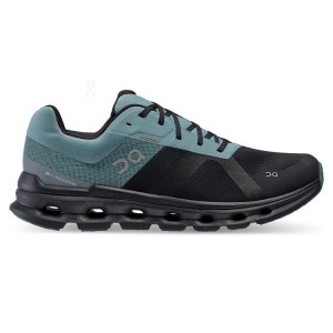 Men's On Running Cloudrunner Waterproof Road Running Shoes Turquoise | UAE_ON9061