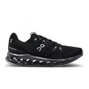 Men's On Running Cloudsurfer Road Running Shoes Black | UAE_ON9079