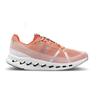 Men's On Running Cloudsurfer Road Running Shoes Orange | UAE_ON8366