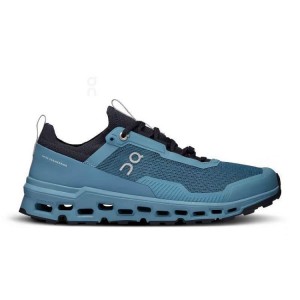 Men's On Running Cloudultra 2 Trail Running Shoes Blue | UAE_ON8495