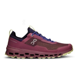 Men's On Running Cloudultra 2 Trail Running Shoes Burgundy | UAE_ON8449