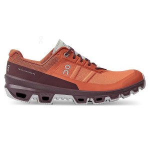 Men's On Running Cloudventure Trail Running Shoes Orange | UAE_ON8542