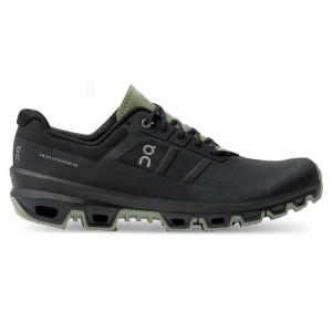 Men's On Running Cloudventure Trail Running Shoes Black | UAE_ON8516