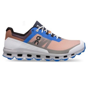 Men's On Running Cloudvista Trail Running Shoes Rose / Blue | UAE_ON8423