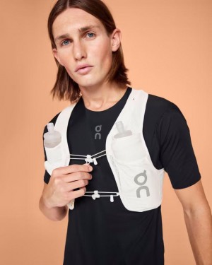 Men's On Running Ultra Vest 5L Running White | UAE_ON1174