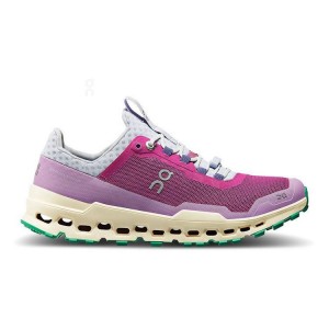 Women's On Running Cloudultra Trail Running Shoes Pink | UAE_ON8726