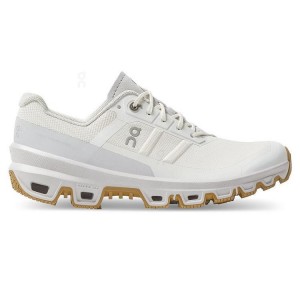 Women's On Running Cloudventure Trail Running Shoes White | UAE_ON8680