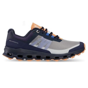 Women's On Running Cloudvista Trail Running Shoes Navy | UAE_ON8429