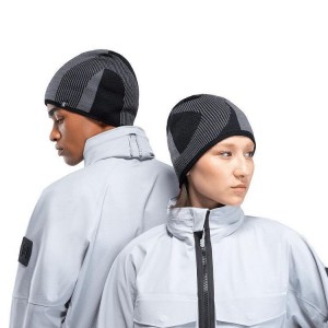Women's On Running Explorer Merino Beanie Black | UAE_ON9121