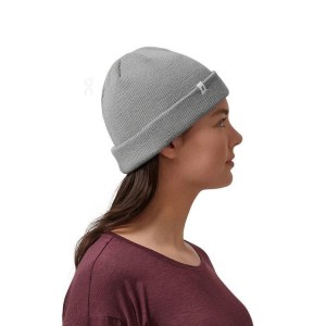 Women's On Running Merino Beanie Grey | UAE_ON8144